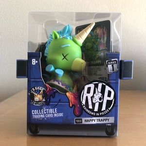R.I.P. Rainbows in Pieces Unicorn Figurine Toy